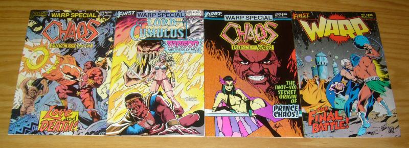 Warp #1-19 VF/NM complete series + special 1-3 frank brunner - peter b. gillis