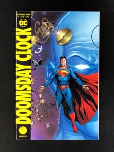 Doomsday Clock #1 (2018) NM Signed by Geoff Johns