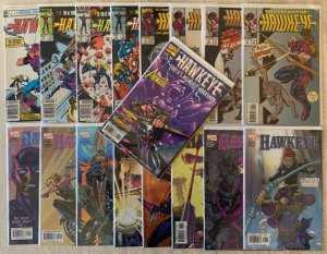 HAWKEYE LOT OF 17 | 1983: 1-4, 1994: 1-4, 2003: 1-8, EARTH'S MIGHTIEST MARKMAN 1