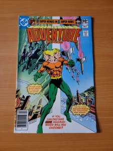 Adventure Comics #478 Newsstand Variant ~ VF - NEAR MINT NM ~ 1980 DC Comics
