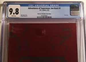 Adventures of Superman: Jon Kent #1 CGC 9.8 NM+/M Big Time Collectibles Red Foil