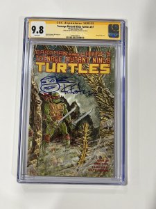 TEENAGE MUTANT NINJA TURTLES 37 1991 Cgc 9.8 Sign Sketch Kevin Eastman