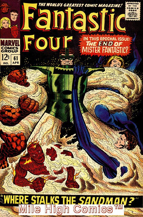 FANTASTIC FOUR  (1961 Series)  (MARVEL) #61 Very Fine Comics Book