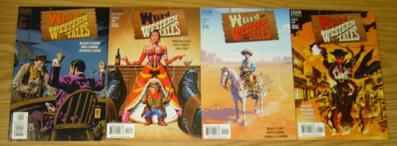 Weird Western Tales #1-4 VF/NM complete series - paul pope - dave gibbons 2 3