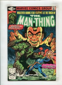 MAN-THING #4 (8.0) DR. STRANGE!! 1980