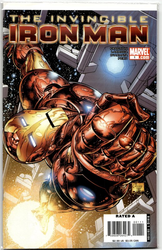 Invincible Iron Man #1 (2008) Iron Man