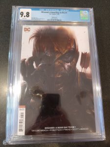 ​DCEASED: A GOOD DAY TO DIE #1 CGC 9.8 VARIANT COVER BY FRANCESCO MATTINA