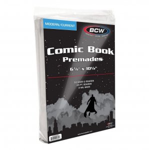 Premade Current Comic Bag and Board 50 Pack