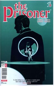 Prisoner, The: The Uncertainty Machine #4A VF/NM ; Titan | Based on TV Show