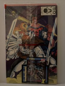 X-force #1 poly bagged Lot Of 5 -Shatterstar Deadpool Team Cable And Sunspot Crd