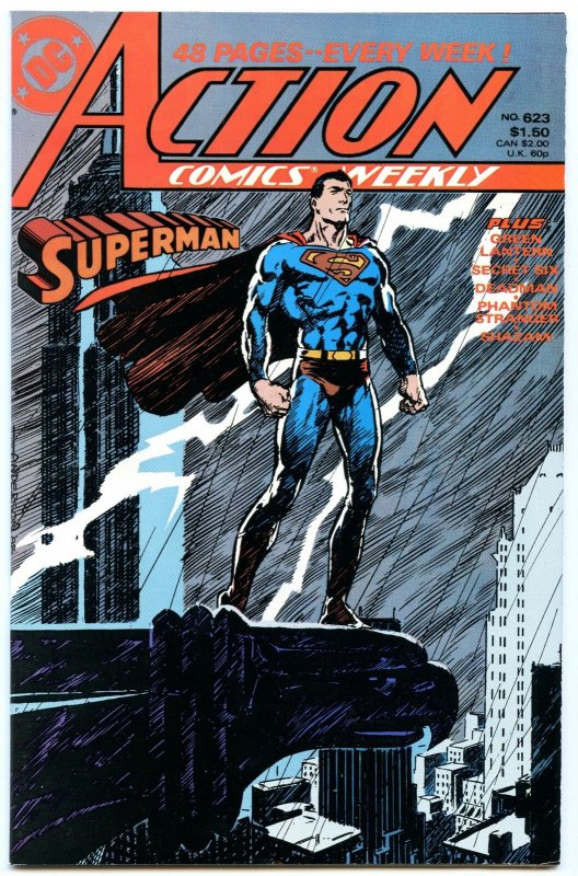 Action Comics Weekly 623 Oct 1988 NM- (9.2)