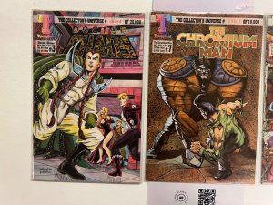 3 Indie Comics The Chromium Man # 3 7 + Doctor Chaos # 3 72 JS33