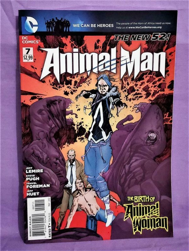 ANIMAL MAN #1 - 9 1st ROT Jeff Lemire Travel Foreman DC New 52 (DC, 2011)! 