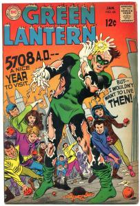GREEN LANTERN #66 1969 DC COMICS 5708 AD STORY & COVER FN-
