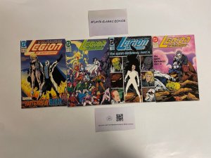 4 Legion of Superheroes DC Comic Books # 23 24 25 26  NO9