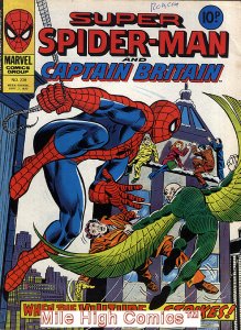 SUPER SPIDER-MAN AND CAPTAIN BRITAIN  (UK MAG) #239 Very Fine