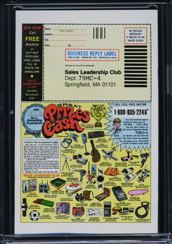 MARVEL SPOTLIGHT V2 #1 - Variant - CGC-9.6, WP - Captain Marvel