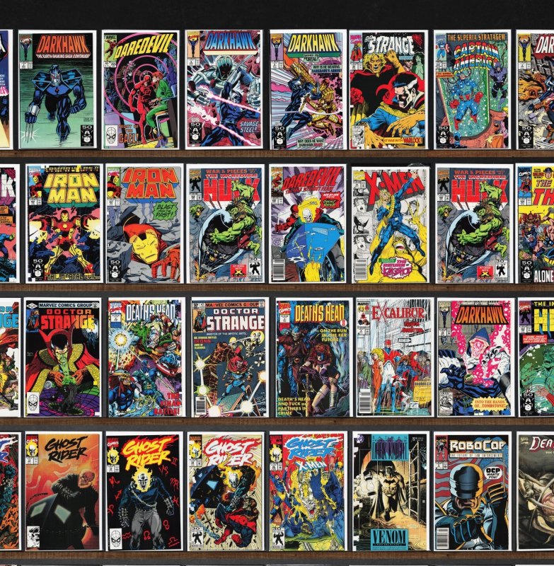 Huge Lot 140+ Comics with The Incredible Hulk, The Mighty Thor & More!