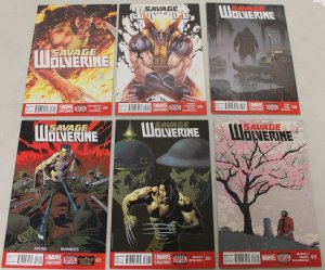 Marvel: Savage Wolverine (2013) #18-23 RUN 18,19,20,21,22,23 