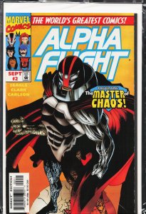Alpha Flight #2 Variant Cover (1997) Alpha Flight