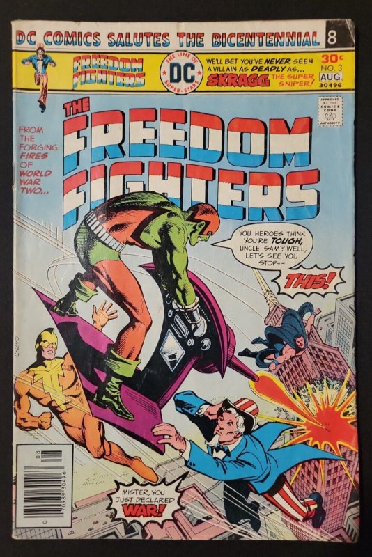 Freedom Fighters #3 Bronze Age DC Comics Salutes the Bicentennial 8 ...