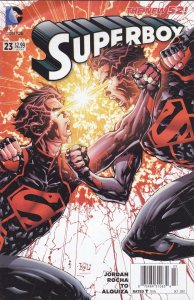 Superboy (5th Series) #23 (Newsstand) FN ; DC | New 52 Justin Jordan