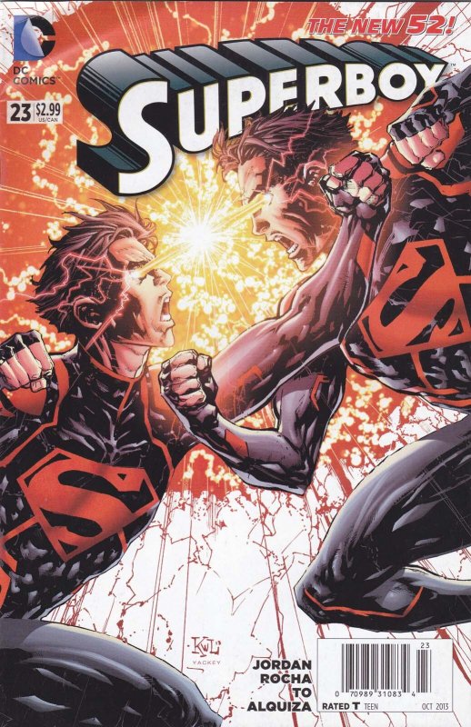 Superboy (5th Series) #23 (Newsstand) FN ; DC | New 52 Justin Jordan