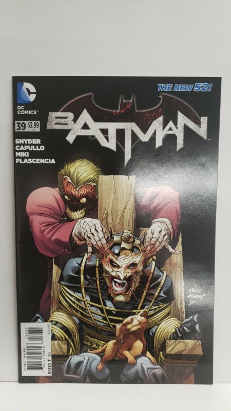 Batman #39 1:25 Joker Incentive Variant 2015 DC Comics 1st Printing Kubert Cover 