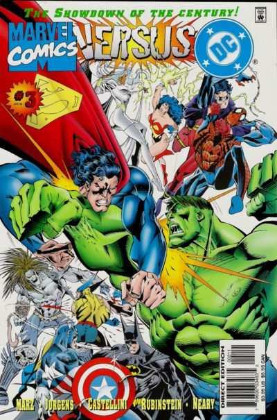 DC versus Marvel #3, NM + (Stock photo)