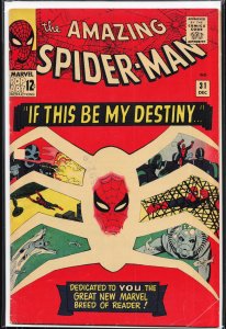 The Amazing Spider-Man #31 (1965) Spider-Man [Key Issue]