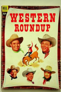 Western Roundup #3 (Jul-Sep 1953, Dell Giant Comic) - Good-