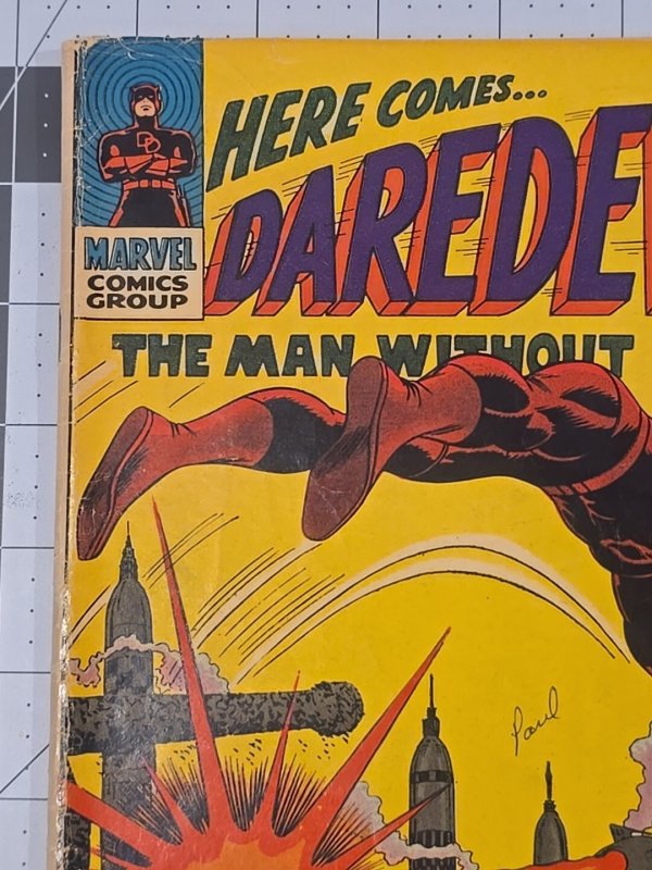 Daredevil #14 March-1966 Offset Pages—Possible Publishing/Manufacturing Error
