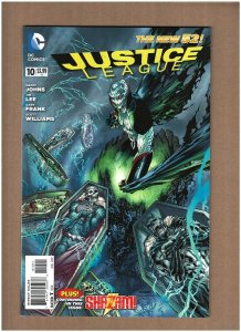 Justice League #10 DC Comics New 52 2012 Jim Lee Batman Shazam VF/NM 9.0