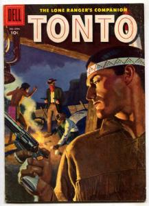 Tonto #22 1956-Dell Western-Lone Ranger's companion VG