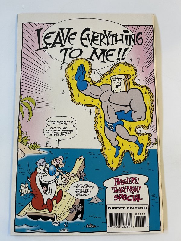 Ren & Stimpy Show Special Powdered Toastman - VF-  (1994)