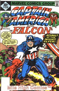 CAPTAIN AMERICA  (1968 Series)  (MARVEL) #214 WHITMAN Good Comics Book