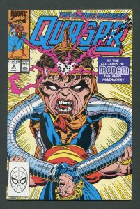 Quasar #9 (Marvel)  / 7.5 VFN-  April 1990