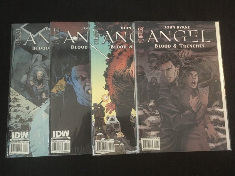 ANGEL: BLOOD & TRENCHES #1, 2, 3, 4 VFNM Condition