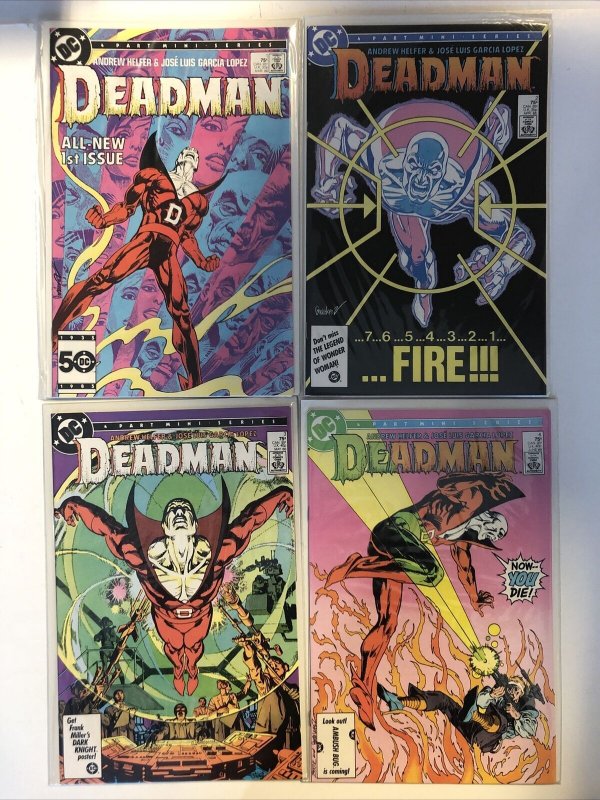 Deadman (1986) #1-4 (VF/NM) Jose Luis Garcia Lopez art|DC| Complete Set