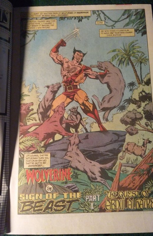 Marvel Comics Presents #62 (1990) Wolverine