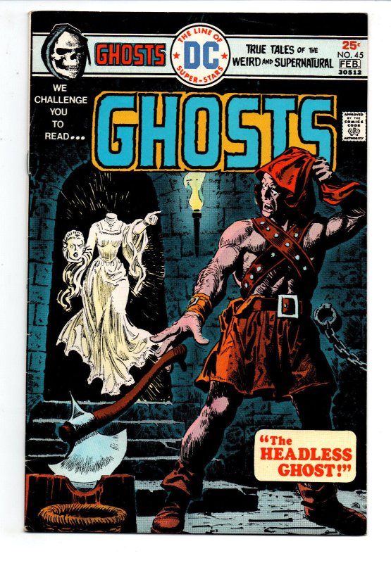 Ghosts #45 - Horror - 1976 - VG 