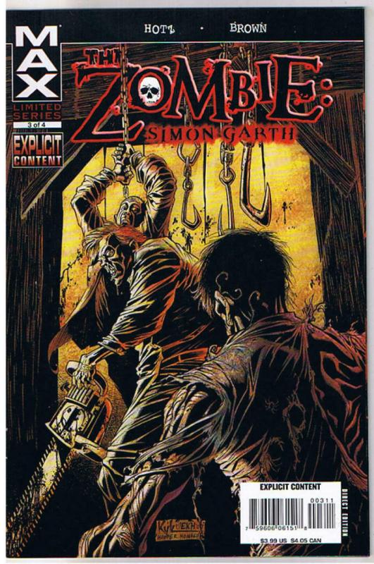 ZOMBIE Simon Garth #1 2 3 4, NM, Undead, Walking Dead,2008,more Zombies in store 