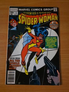 Spider-Woman #1 Newsstand Variant ~ VERY FINE VF ~ 1978 Marvel Comics