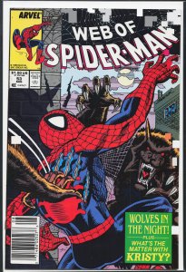 Web of Spider-Man #53 (1989) Spider-Man
