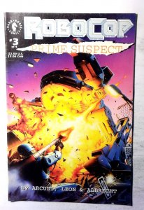 RoboCop: Prime Suspect #3 (1992) Dark Horse Comics 1st Print Comic Book