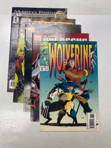 5 MARVEL comic books Daredevil Digitek #4 Thor Colossus Wolverine 57 KM21