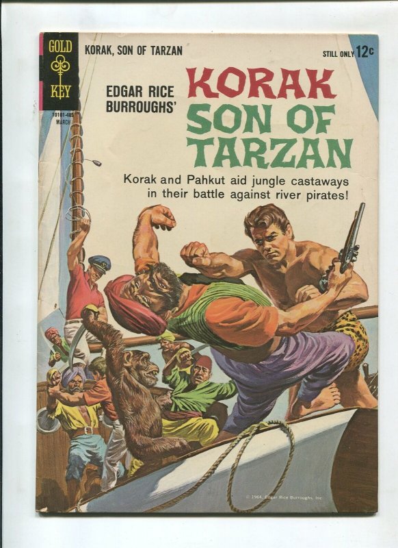 KORAK SON OF TARZAN #2 1964-GOLD KEY-RUSS MANNING-VF-