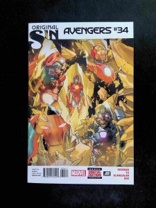 Avengers #34 5th Series Marvel Comics 2014 VF/NM