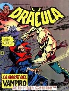 DRACULA MAGAZINE (TOMB OF DRACULA ITALIAN) (1976 Series) #18 Very Fine