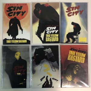 Frank Miller Sin City That Yellow Bastard (1996) Part # 1-6 Full Run (NM)